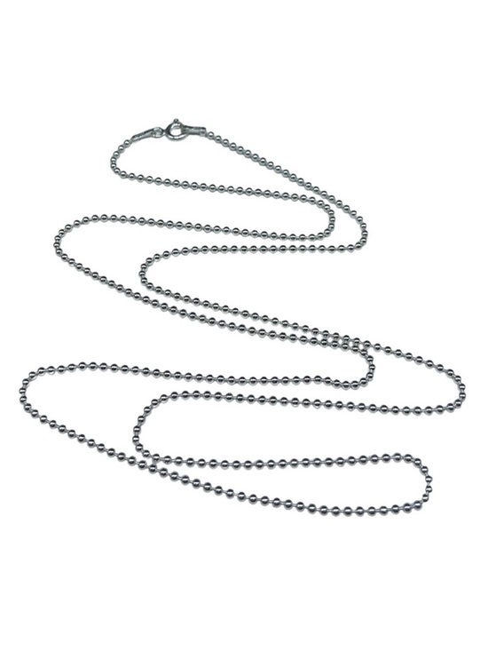 Jewelry - 16” Sterling Silver Ball Beaded Chain Necklace Solid 925 Italy Italian Layering